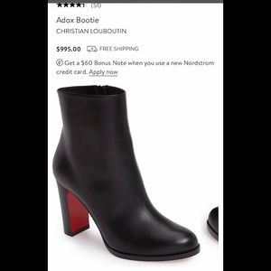 Brand new louboutin boot.